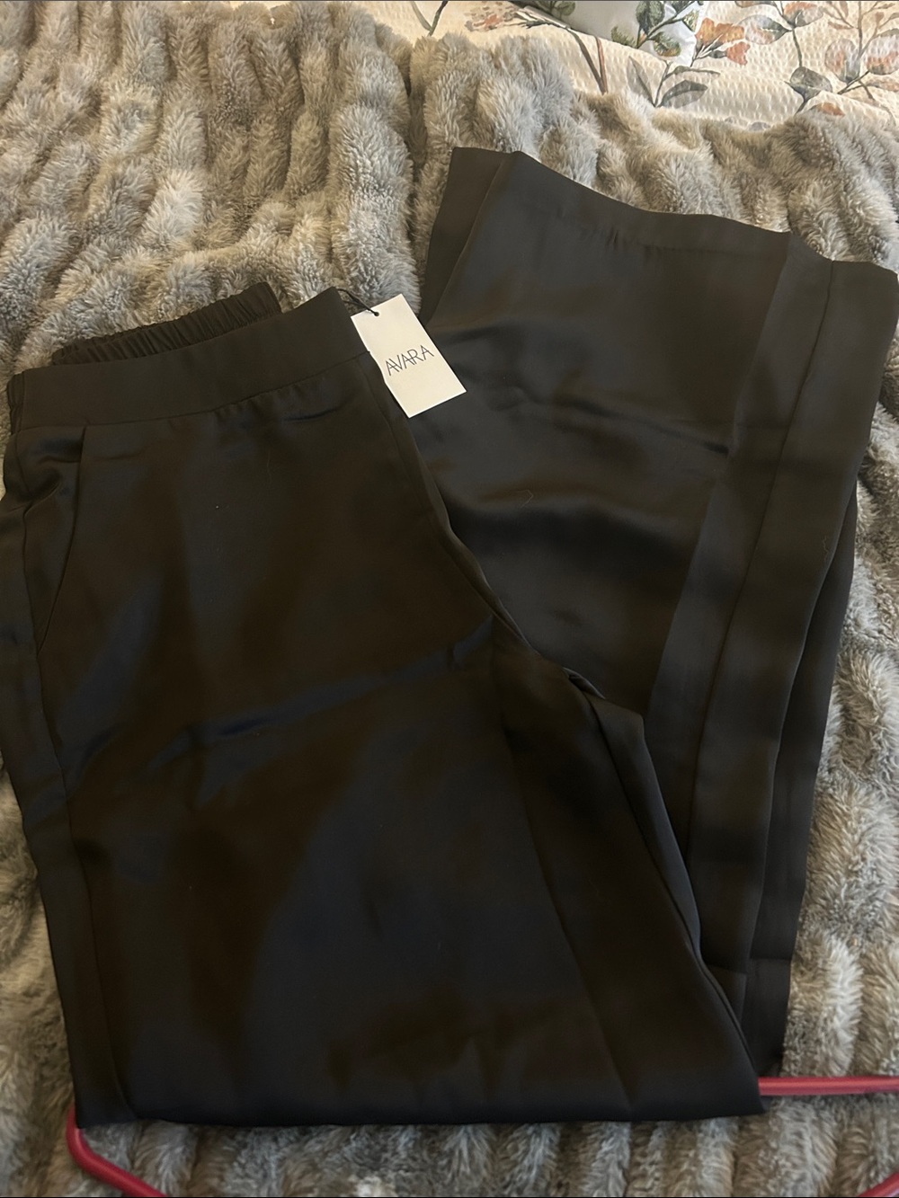Aivara Women’s Wide Leg Dress Pants - Black